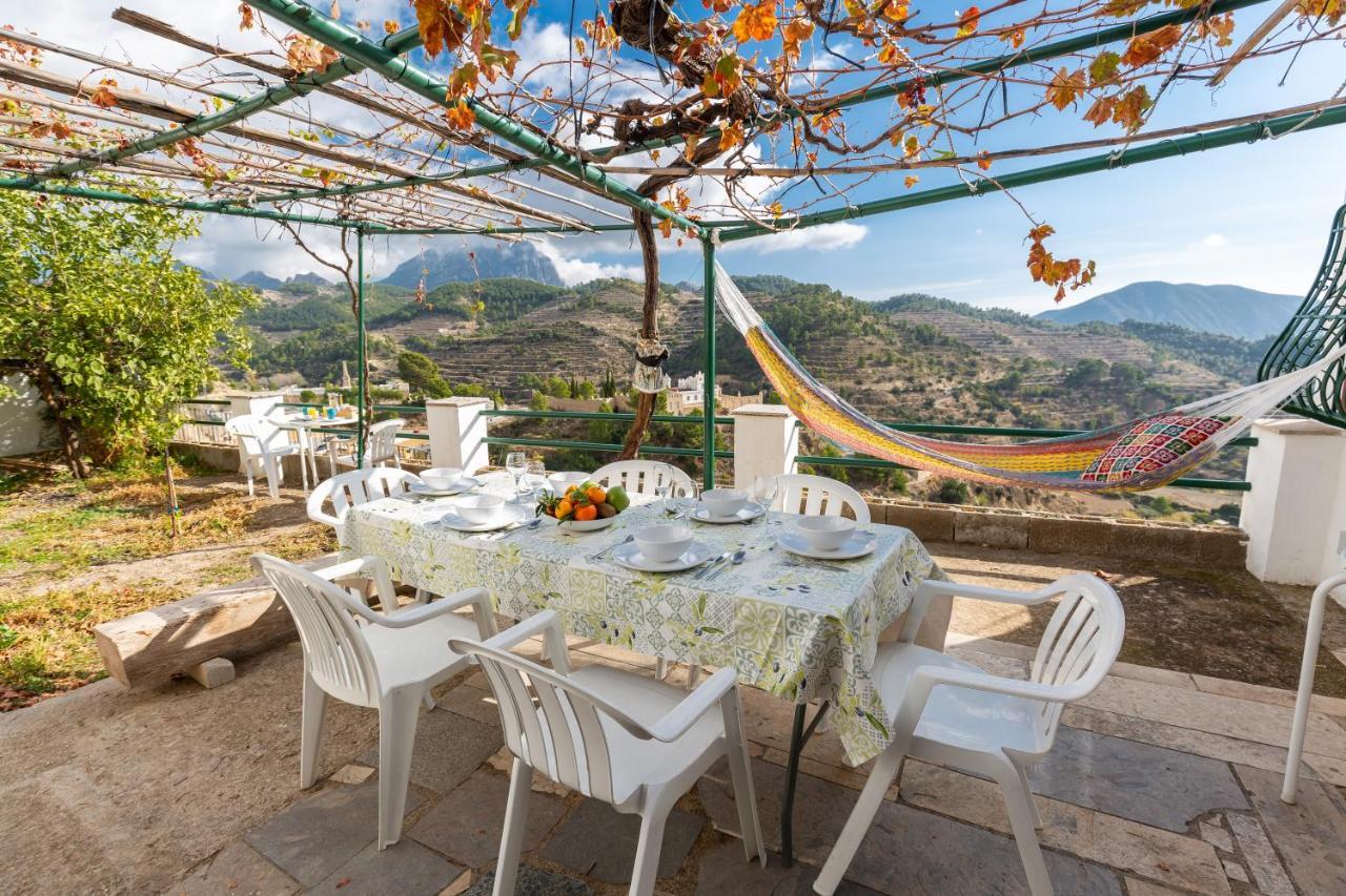 Villa Casa Marcelino Y Pepa Rosa à Sella Extérieur photo