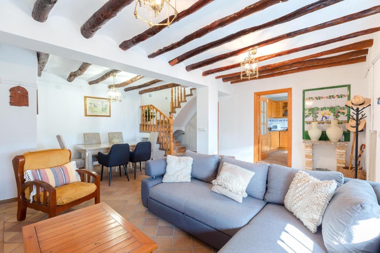 Villa Casa Marcelino Y Pepa Rosa à Sella Extérieur photo