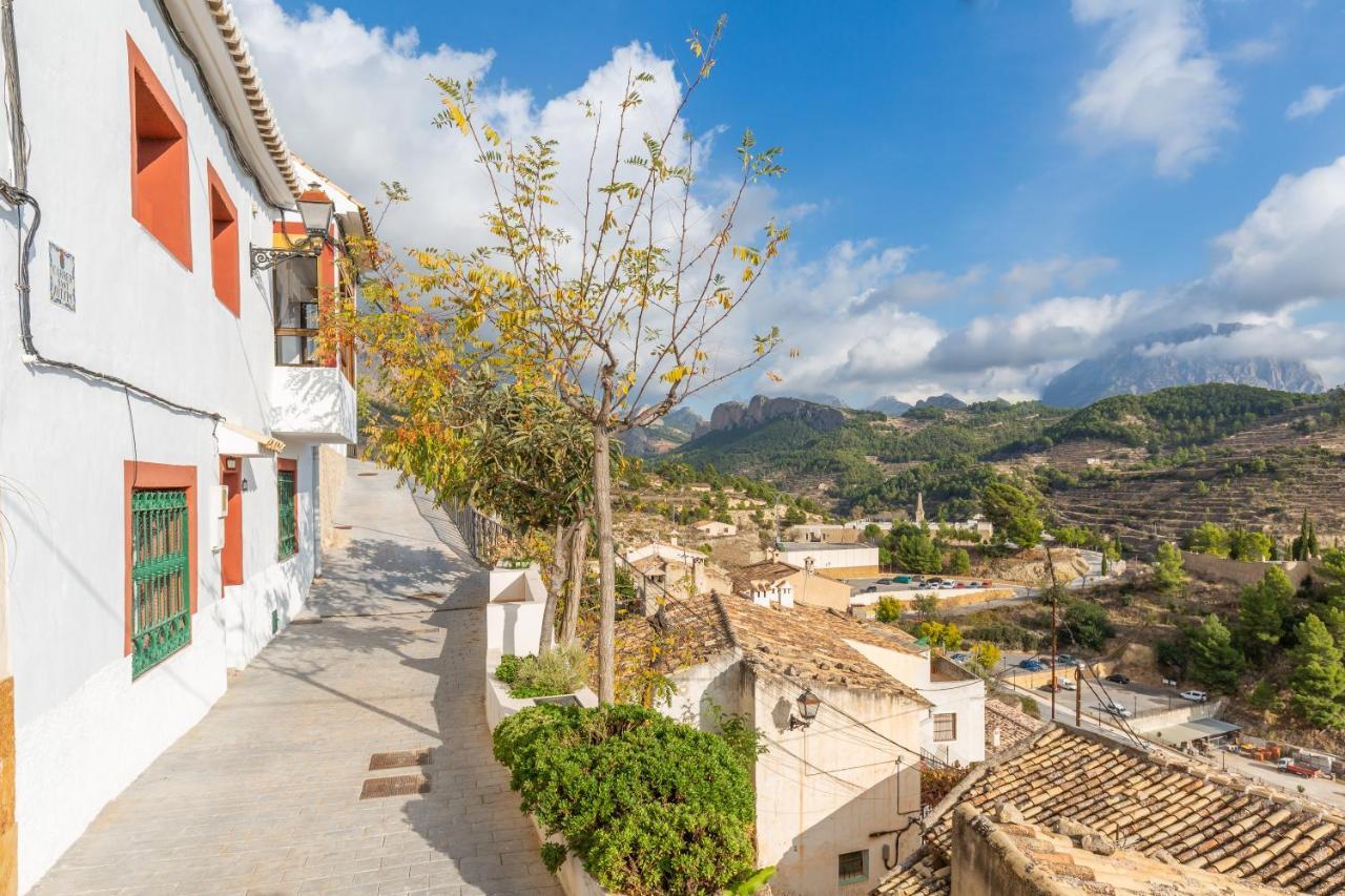 Villa Casa Marcelino Y Pepa Rosa à Sella Extérieur photo